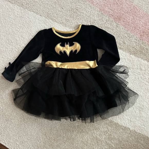 Black and Gold Superhero Tutu Costume - Picture 1 of 3